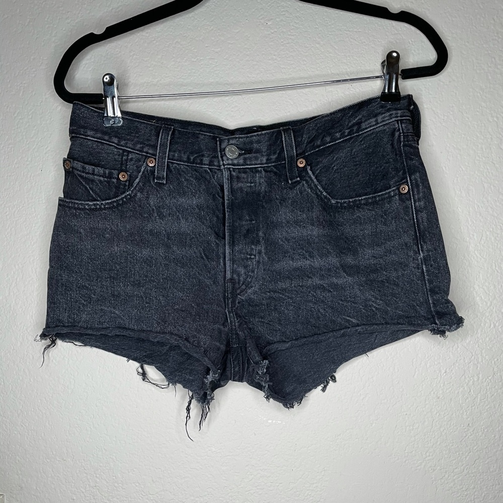Levi’s 501 button fly cut off shorts